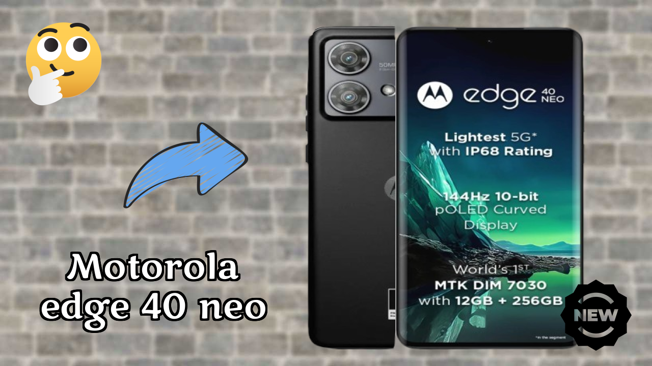 Motorola Edge 40 Neo at ₹19,700 - Best Features Highlighted